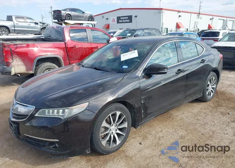 2015 Acura Tlx из США, поврежденный, VIN 19UUB1F39FA009061